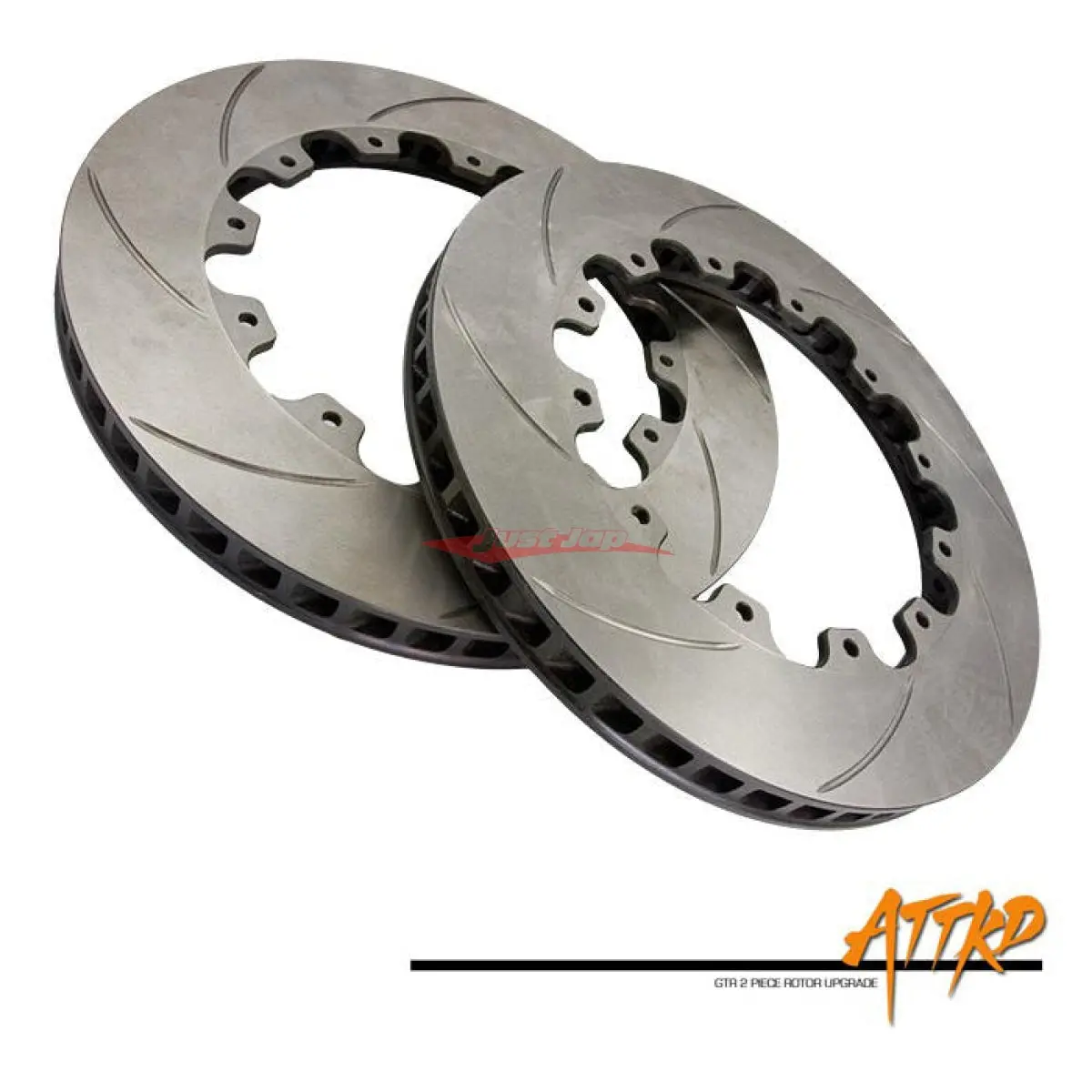 Attkd Rear Bbk Brake Rotor Set - 356Mm X 28Mm (6Mm Centre Hat Holes) 1