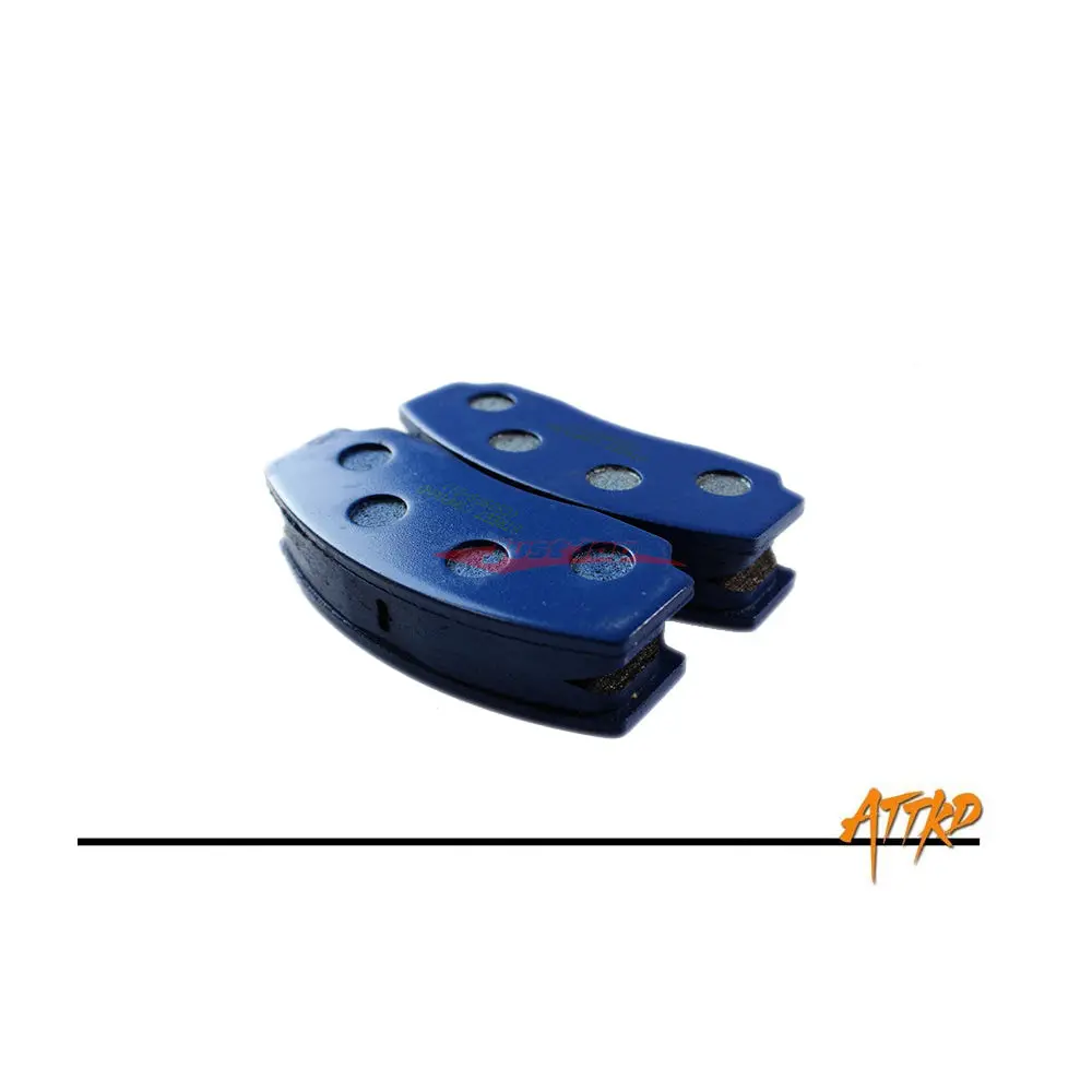 Attkd Sports Compound Brake Pads - Attkd 6 & 4 Piston Front & Big 6 Pot Rear Brake Caliper (Blue) 1