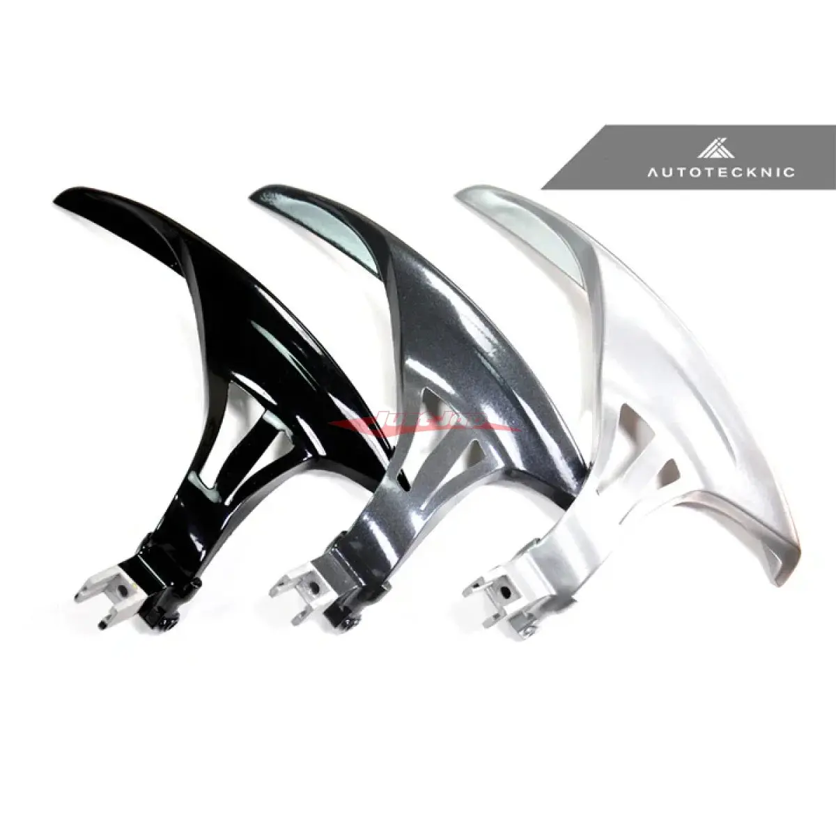 Autotecknic Competition Shift Paddles (Silver Alloy) Fits Nissan R35 Gtr 2007-2016 1