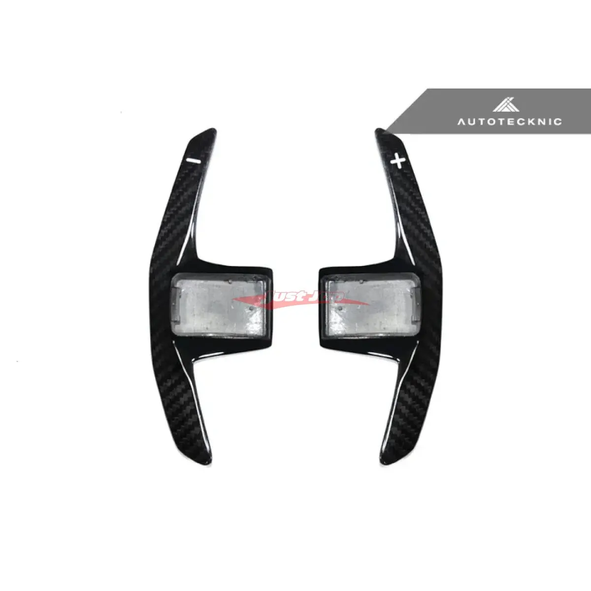 Autotecknic Pre-Preg Dry Carbon Competition Shift Paddles (Gloss / White) Fits Nissan R35 Gtr 2017+ 1