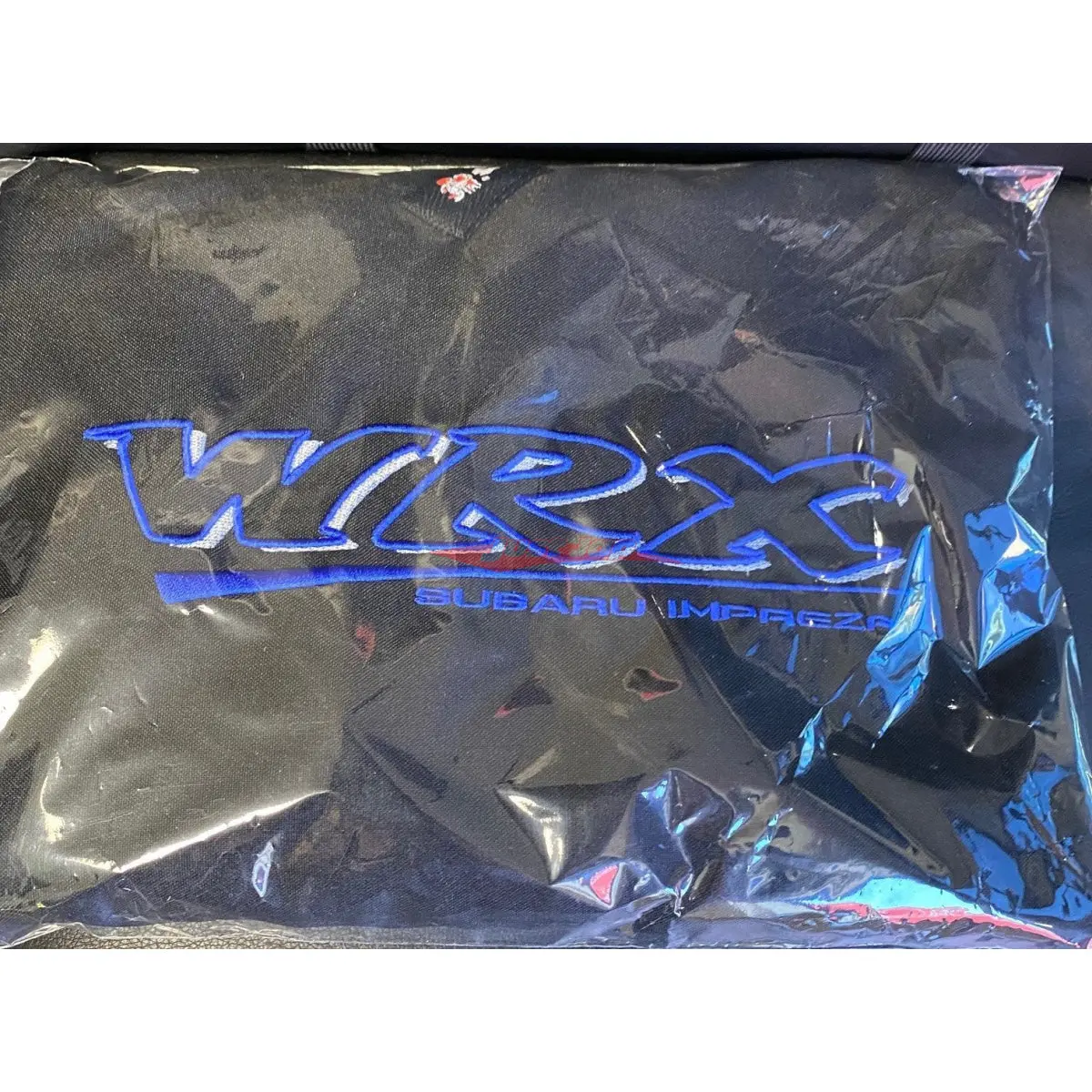 Axs Universal Seat Cover Fits Subaru Wrx (Blue Logo) 1