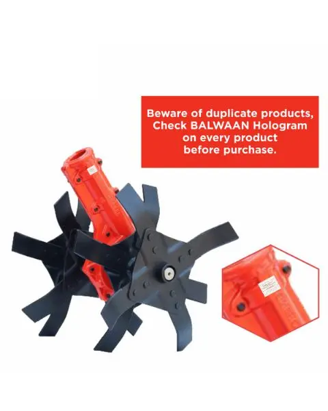 Balwaan Tiller Attachment 28Mm S Type 28Cm(11 Inch) - Heavy 1