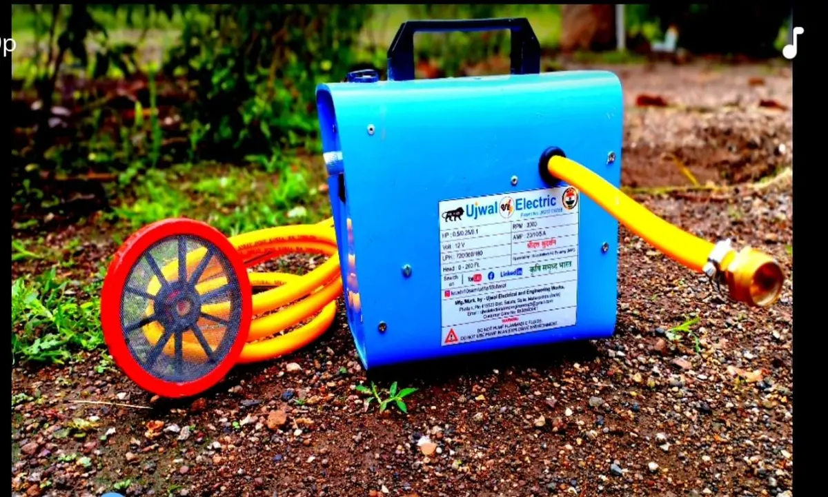 Ujwal Electrics 0.1Hp Sprayer + Drip Injector 1