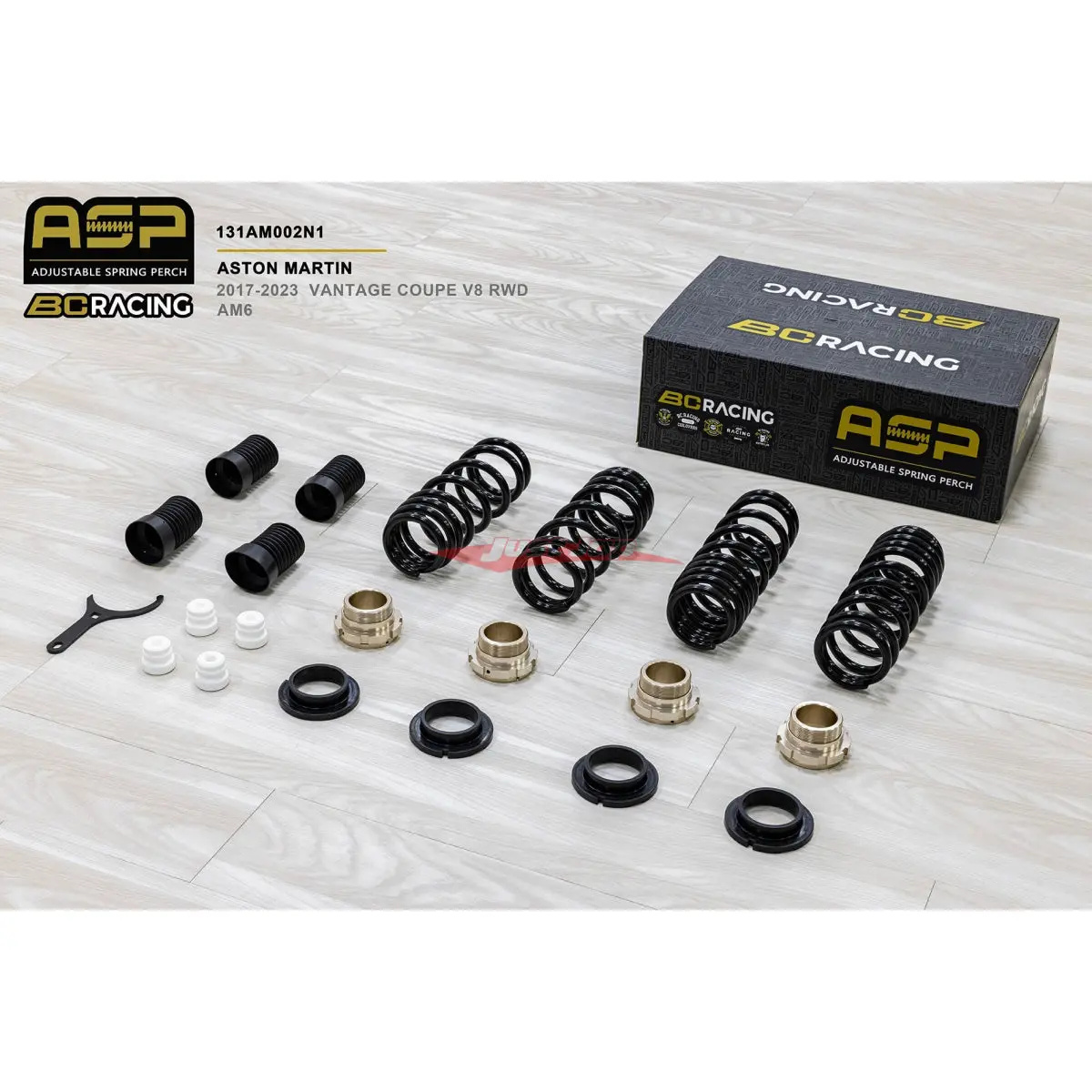 Bc Racing Asp Adjustable Spring Perch Fits Aston Martin Vantage Rwd Am6 17 - 23 1