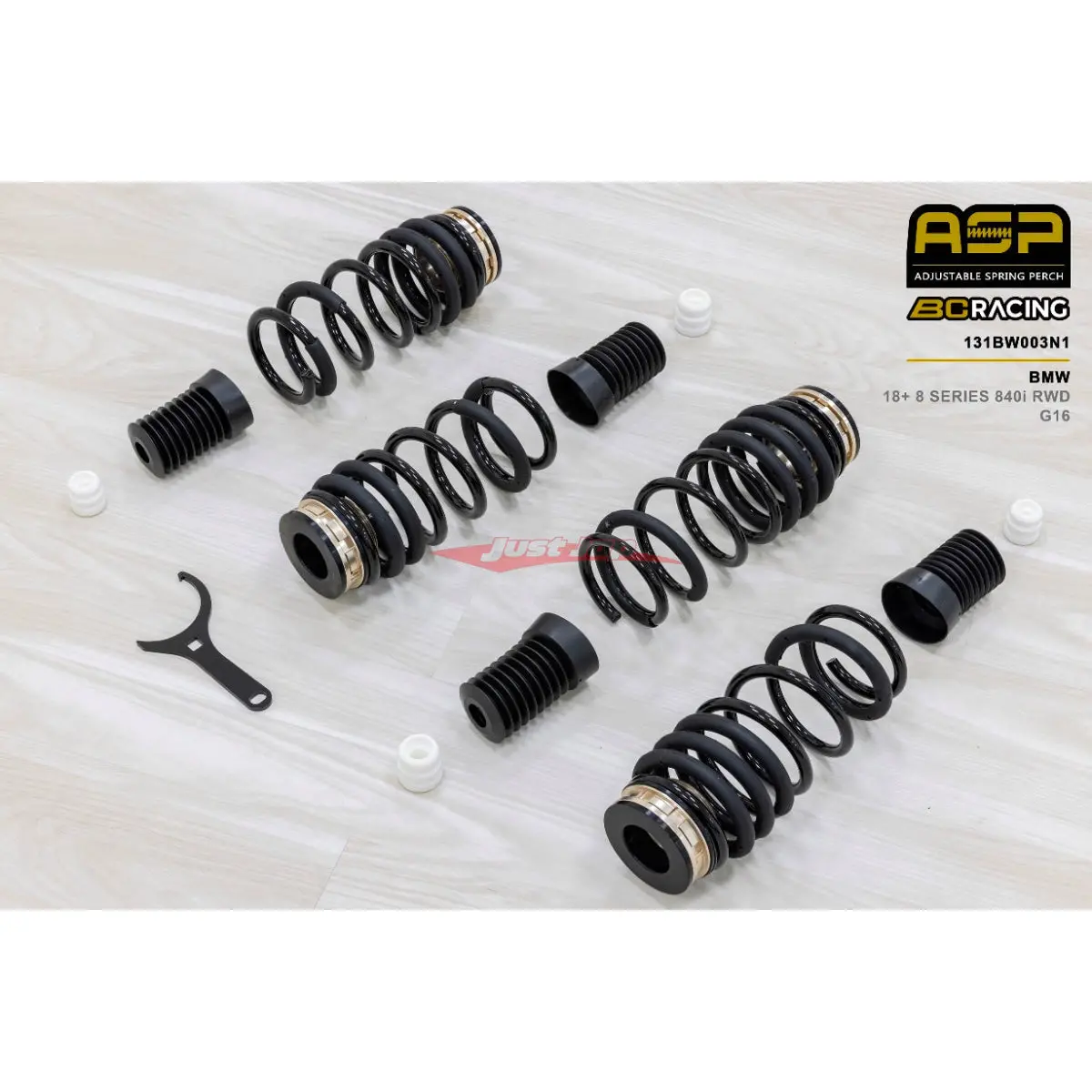 Bc Racing Asp Adjustable Spring Perch Fits Bmw 8 Series 840I G16 18 - Current 1
