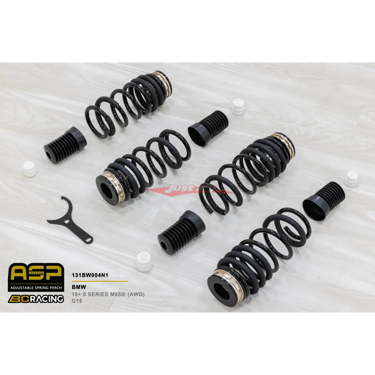 Bc Racing Asp Adjustable Spring Perch Fits Bmw 8 Series M850i G15 18 - Current 1