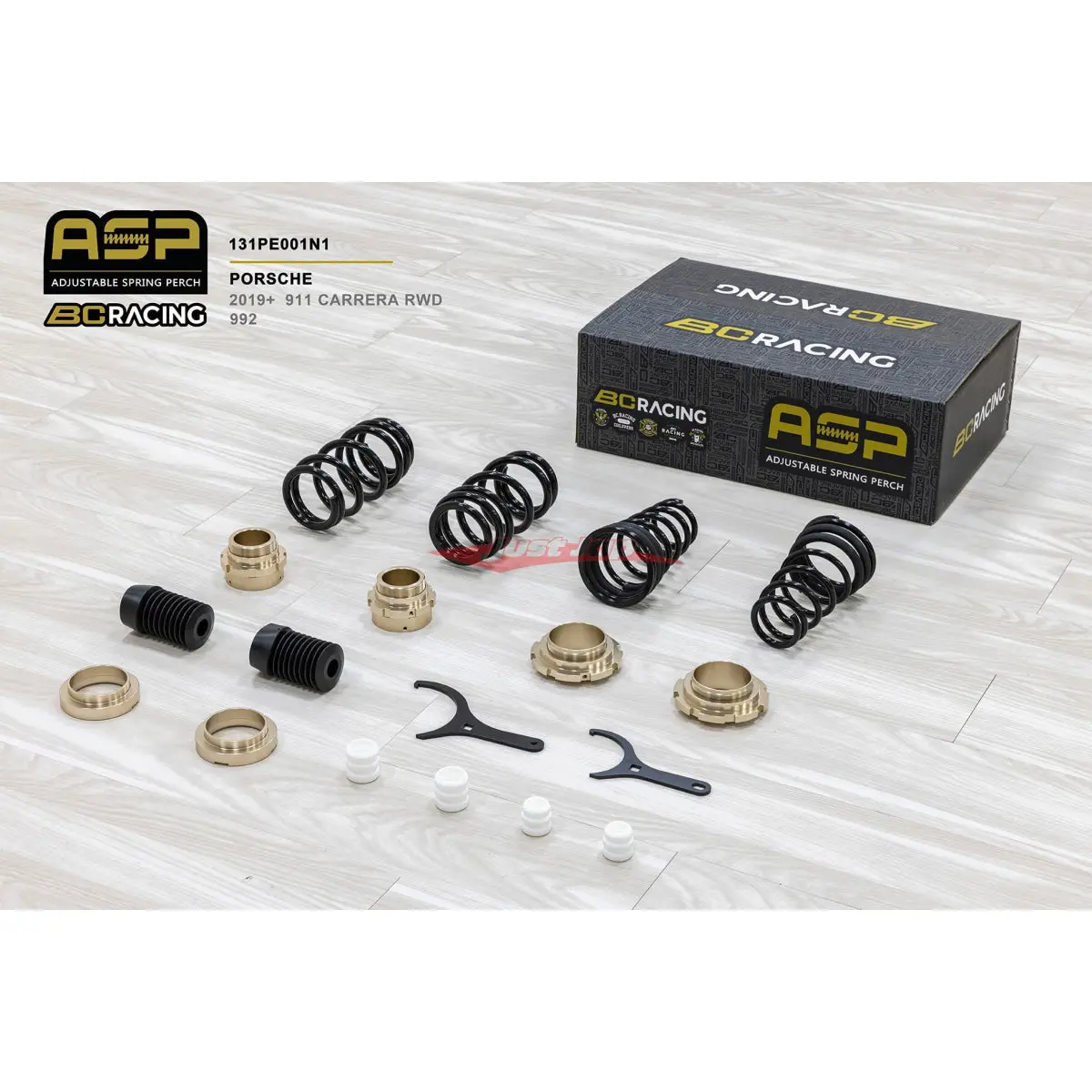 Bc Racing Asp Adjustable Spring Perch Fits Porsche 911 Carrera Rwd 992 19 - Current 1