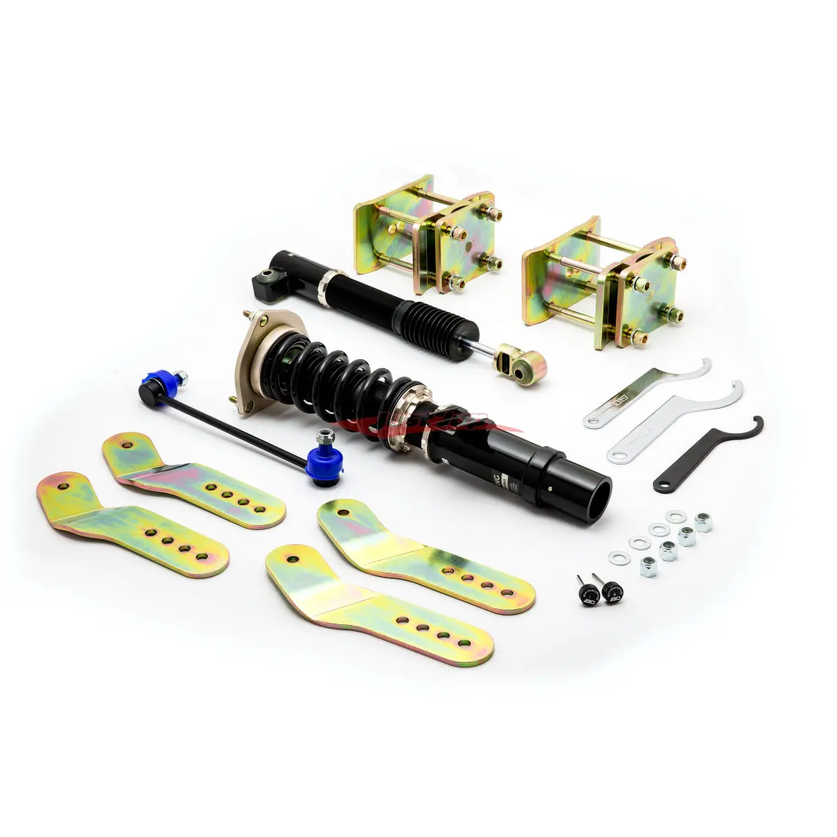 Bc Racing Coilover Kit Br-Rs Fits Vw Caddy Panel Van 2K 10 - 20 1