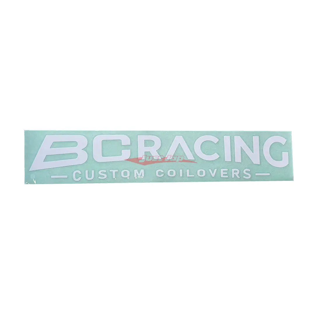Bc Racing Custom Coilovers Decal / Sticker - Large 350Mm X 60Mm 1