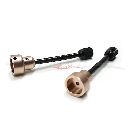 Bc Racing Flexible Rear Damper Extender Set 110Mm (Gold) Fits Br/Ds/Rm Design 1