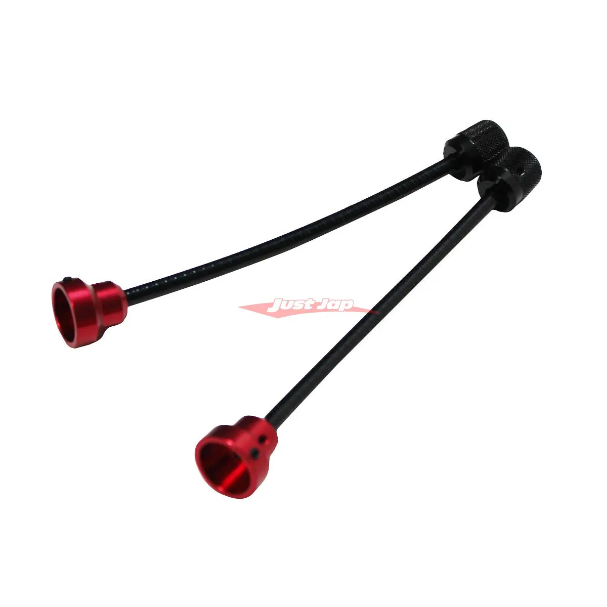 Bc Racing Flexible Rear Damper Extender Set 200Mm (Red) Fits Bc Racing V1/Er/Hm/Zr/Zx Series 1