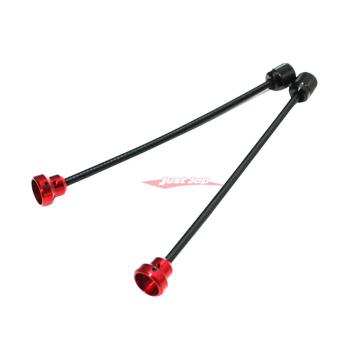 Bc Racing Flexible Rear Damper Extender Set 250Mm (Red) Fits Bc Racing V1/Er/Hm/Zr/Zx Series 1
