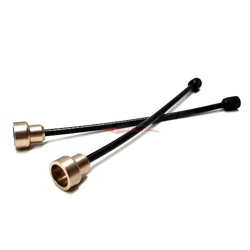 Bc Racing Flexible Rear Damper Extender Set 450Mm (Gold) Fits Bc Racing Br/Ds/Rm Series 1
