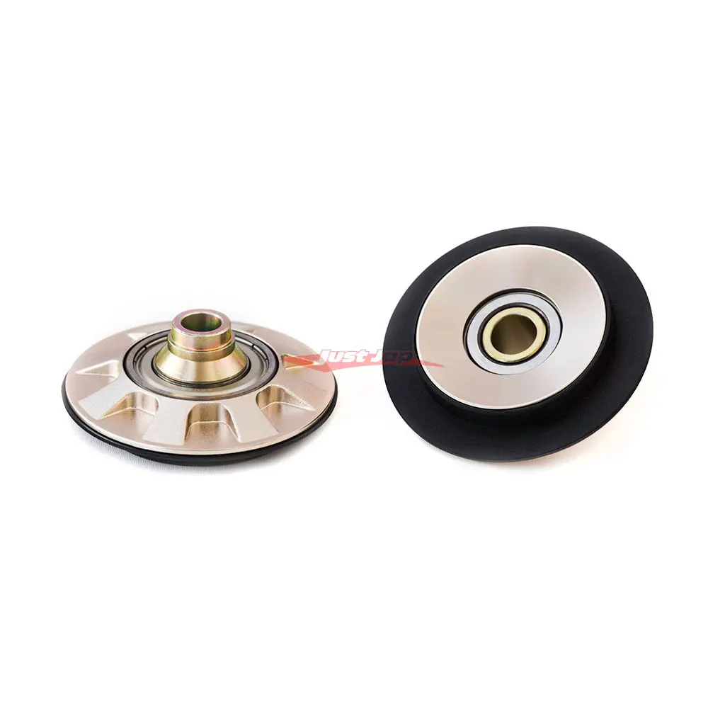 Bc Racing Front Upper Spring Seat Bearing Plate (Gold) Fits Front Mcpherson Struts (Camber Adjustable Top Mounts Only) 1