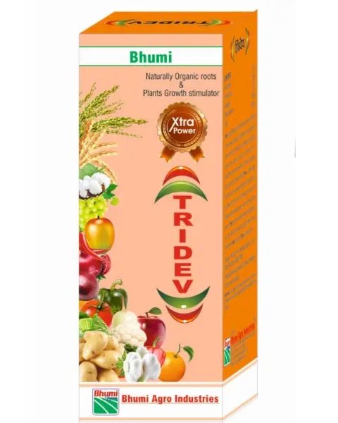 Bhumi Tridev (Humic Acid & Seaweed) – Organic Plant Growth Promoter 1