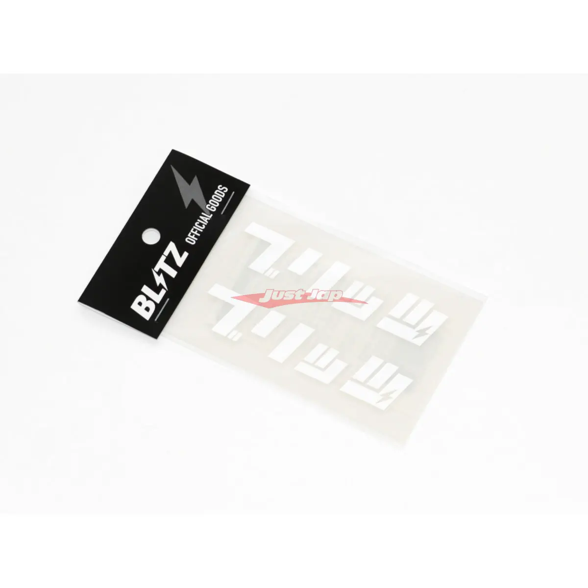 Blitz Katakana Logo Sticker Set 100Mm (White) 1