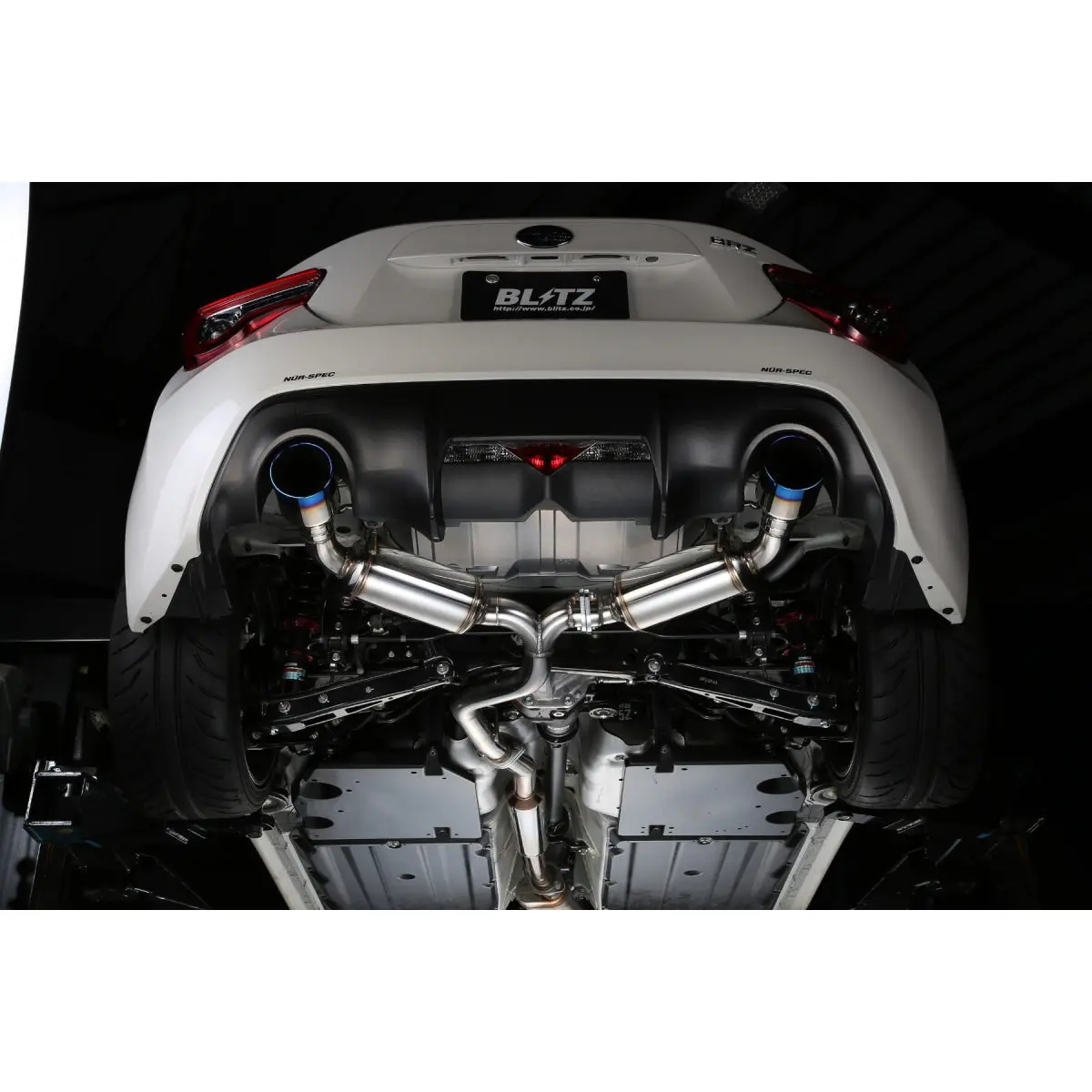Blitz Nur-Ce Vsr Style-D Exhaust System Fits Toyota 86 & Subaru Brz 1