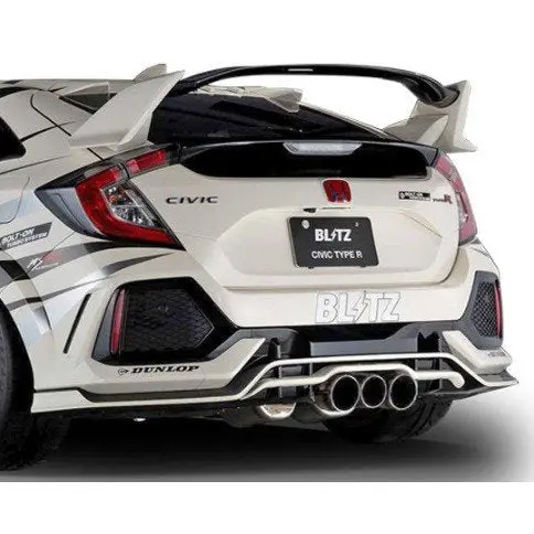 Blitz Nur-Spec Custom Edition Vs Exhaust System Fits Honda Civic Type-R Fk8 1