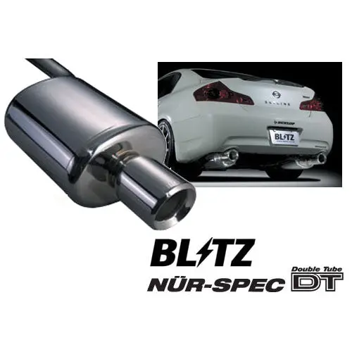 Blitz Nur-Spec Dt Exhaust System Fits Nissan Skyline Ckv36 Coupe 1