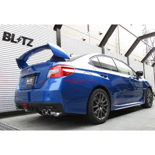 Blitz Nur-Spec Vs Quad Exhaust System Fits Subaru Wrx & Sti (Va) 1