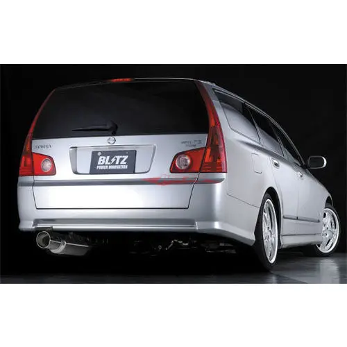 Blitz Nur-Spec W's Diff Back Exhaust System Fits Nissan Stagea Wgnc34 1