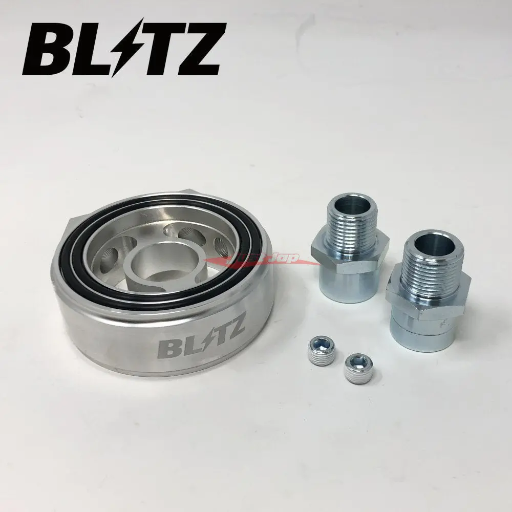 Blitz Oil Filter Sensor Attachment Sandwich Plate 65Mm-70Mm (Type D) - Universal Fitment 3/4-16 & M20 X P1.5 1