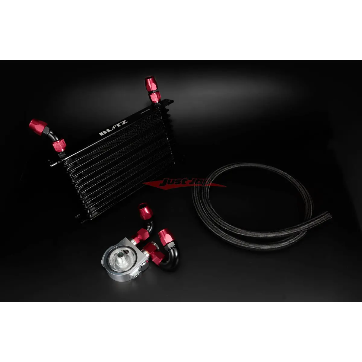 Blitz Racing Oil Cooler Kit (Type Br) Fits Subaru Impeza Wrx & Sti Gr/Gv/Vab Ej20/Ej25 1