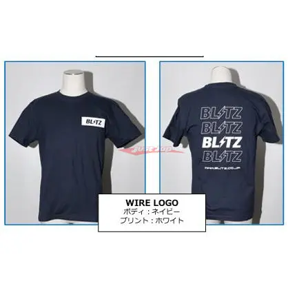 Blitz Wire Logo Navy T-Shirt (Xxl) 1