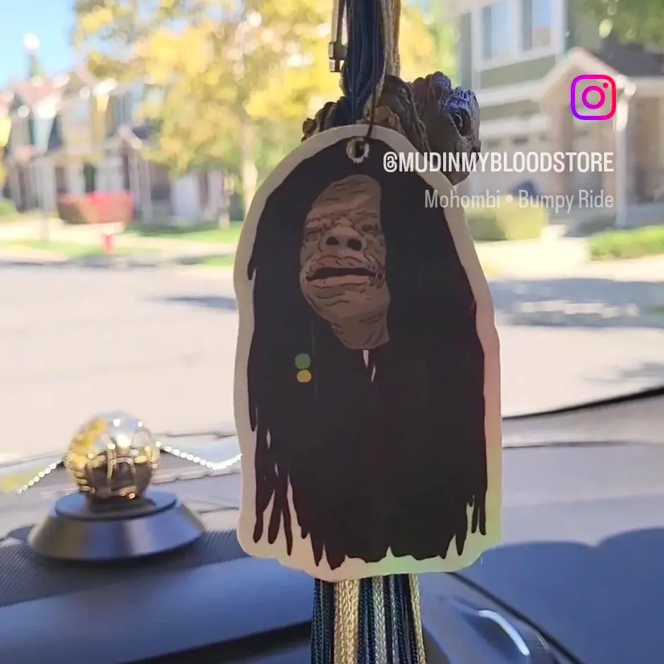 Shrunken Head Car Air Freshener 1