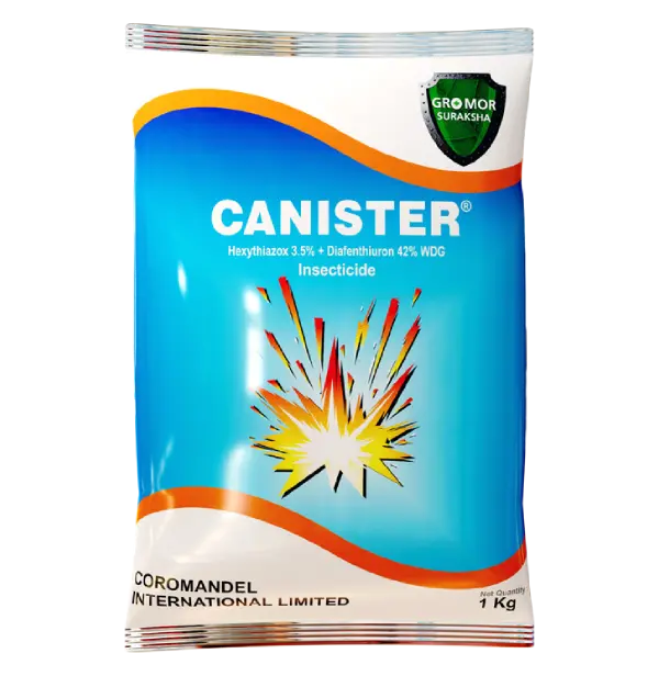 Coromoandel Canister Insecticide (Hexythiazox 3.5% + Diafenthiuron 42% Wdg) 1