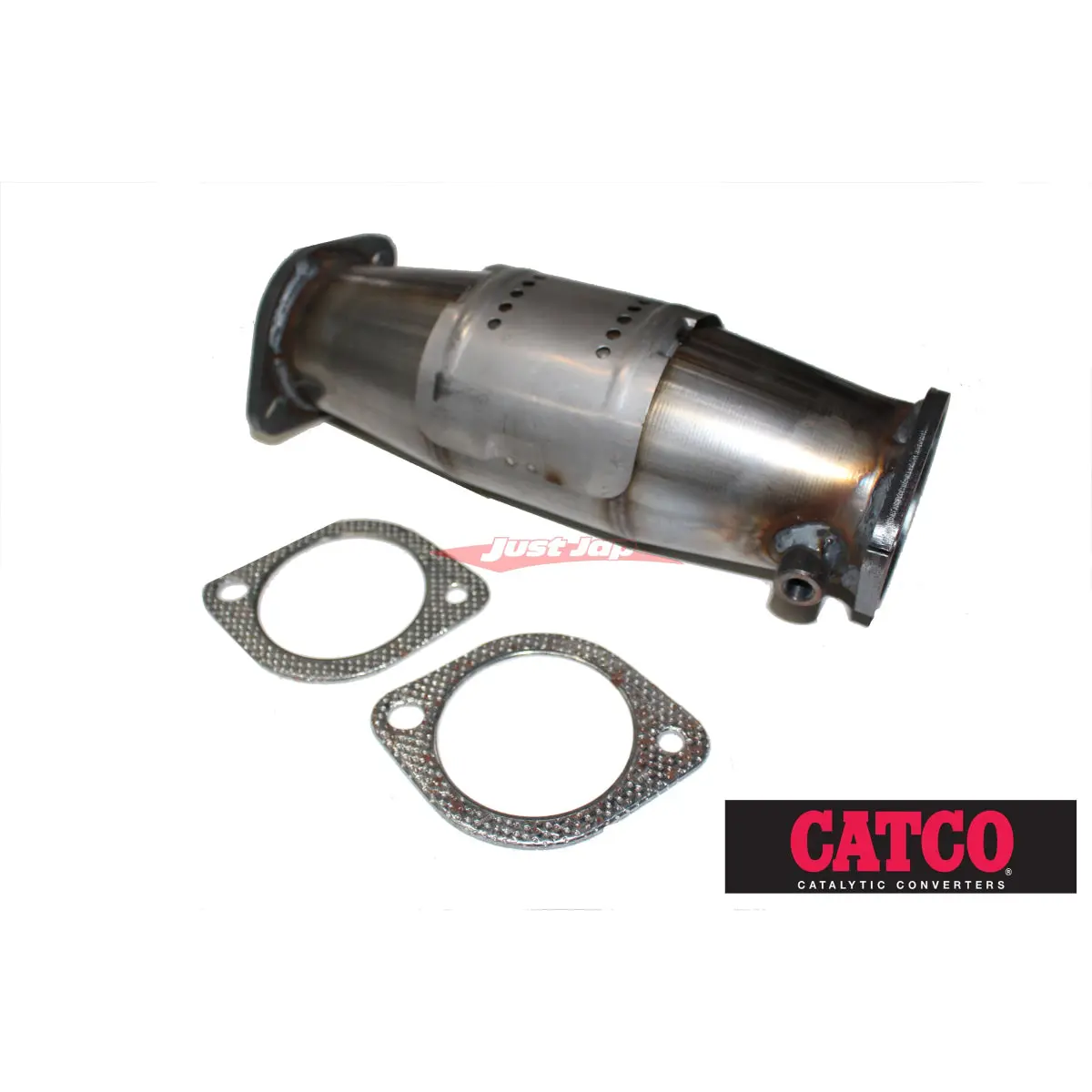 Catco 3" 100 Cell 4" Body High Flow Metal Catalytic Converter Fits Nissan A31 / C33 / C34 / S13 / R32 / R33 / R34 Gtr / N14 / Z32 1