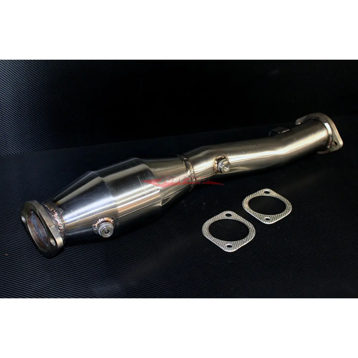 Catco 3" 100 Cell 5" Body High Flow Metal Catalytic Converter Fits Mitsubishi Evolution 10 Cz4a 1