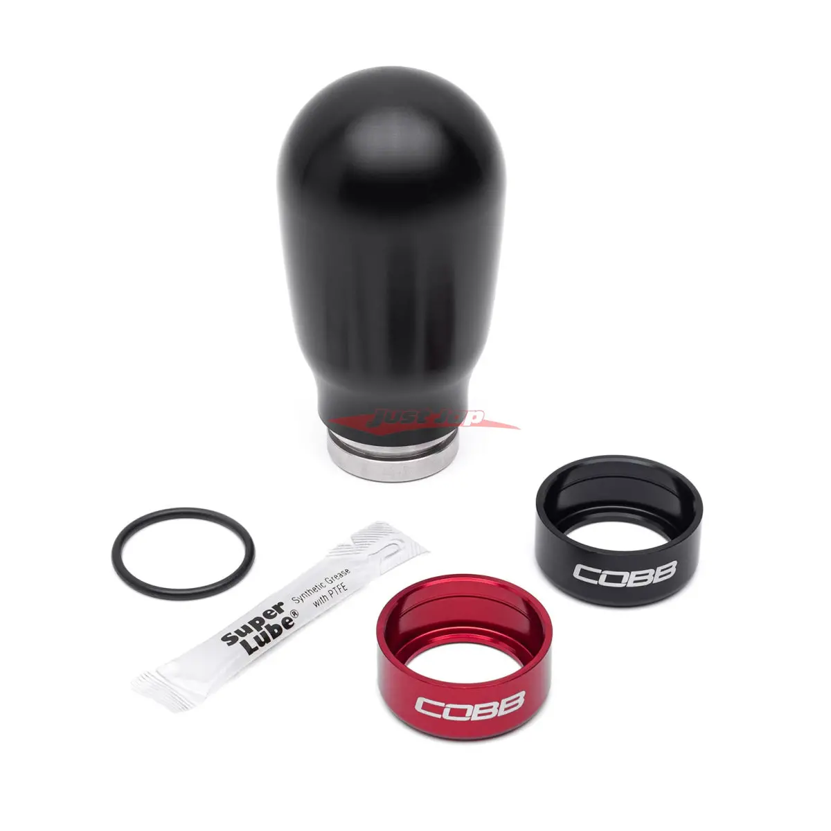 Cobb Tuning Tall Weighted Shift Knob (Black) Fits Subaru Brz, Wrx Sti Gd/Gr/Gv,Va, Legacy / Liberty Bl/Bp & Toyota 86 (6 Speed) 1