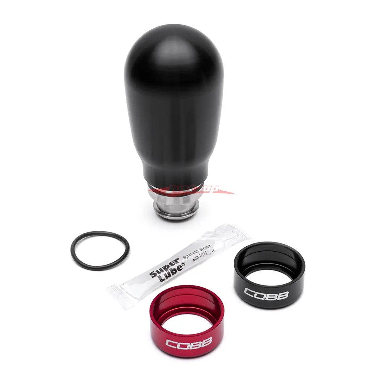 Cobb Tuning Tall Weighted Shift Knob (Black) Fits Subaru Impreza, Wrx, Legacy, Liberty & Forester (5 Speed) 1