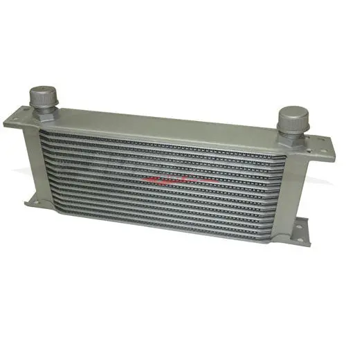 Cooling Pro 15 Row Silver Heavy Weight Oil Cooler -10 Fittings 1