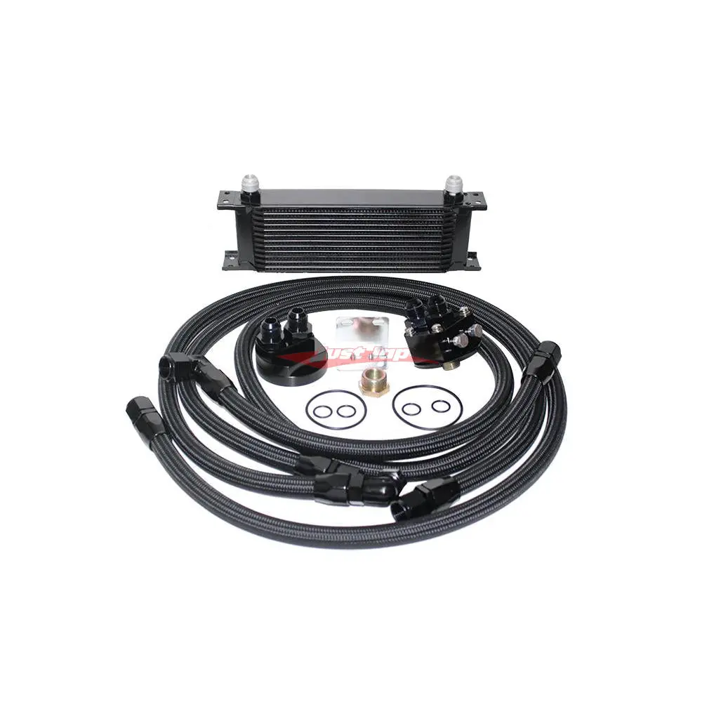 Cooling Pro 19 Row Engine Oil Cooler & Oil Filter Relocation Kit 1