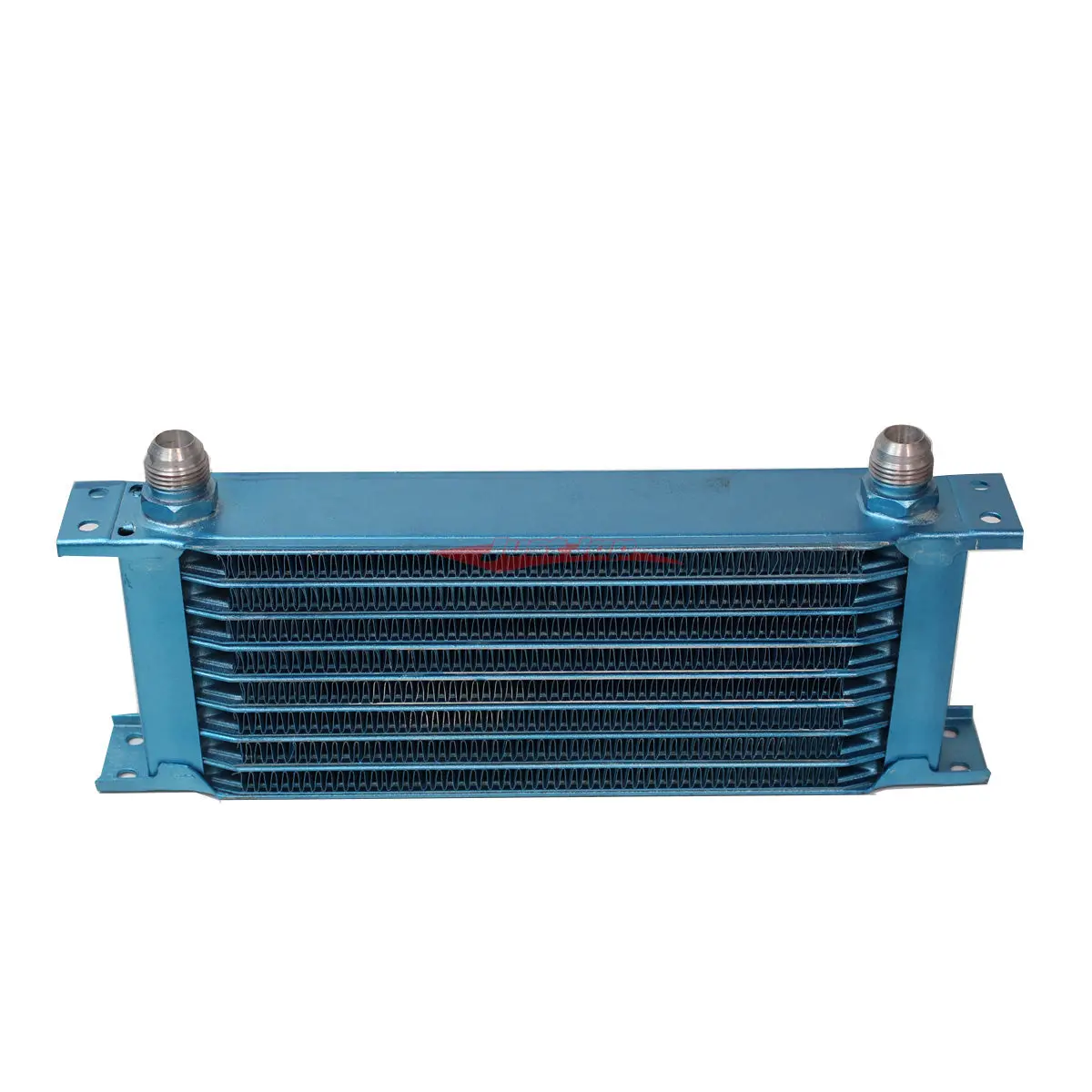 Cooling Pro 9 Row Light Weight Blue Oil Cooler -10 Fittings 1