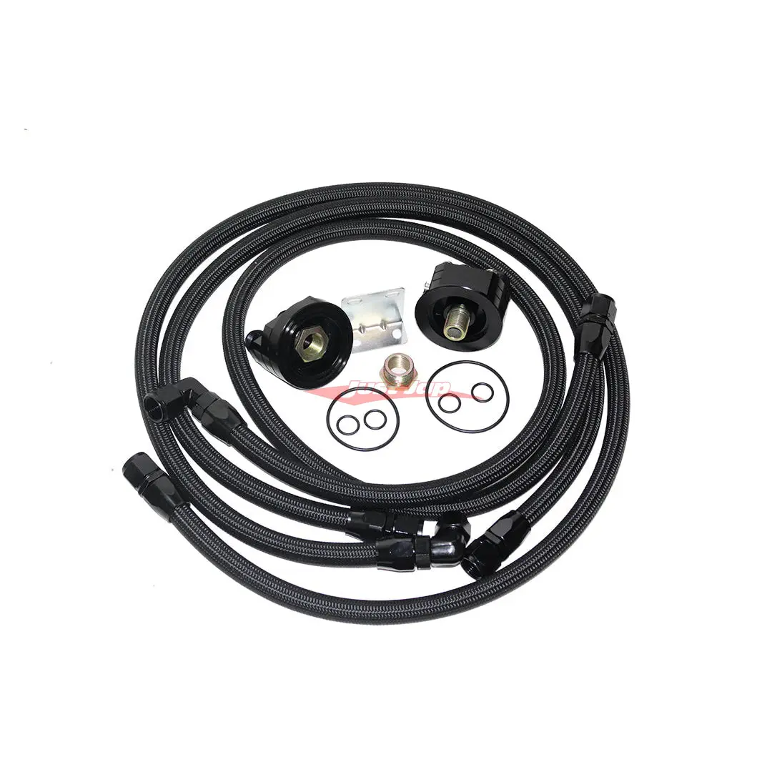 Cooling Pro Engine Oil Cooler Relocation Fitting Kit Fits Universal Fitment (3/4Unf-16 & M20-P1.5) 1