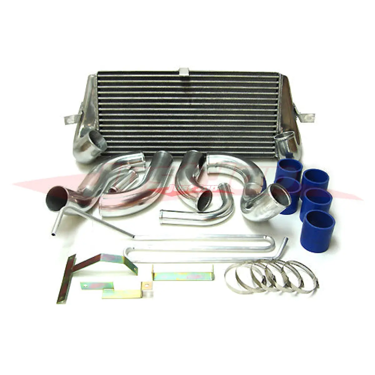 Cooling Pro Greddy Style Front Mounted Intercooler Kit Fits Mazda Rx7 Fd3s 93-02 1