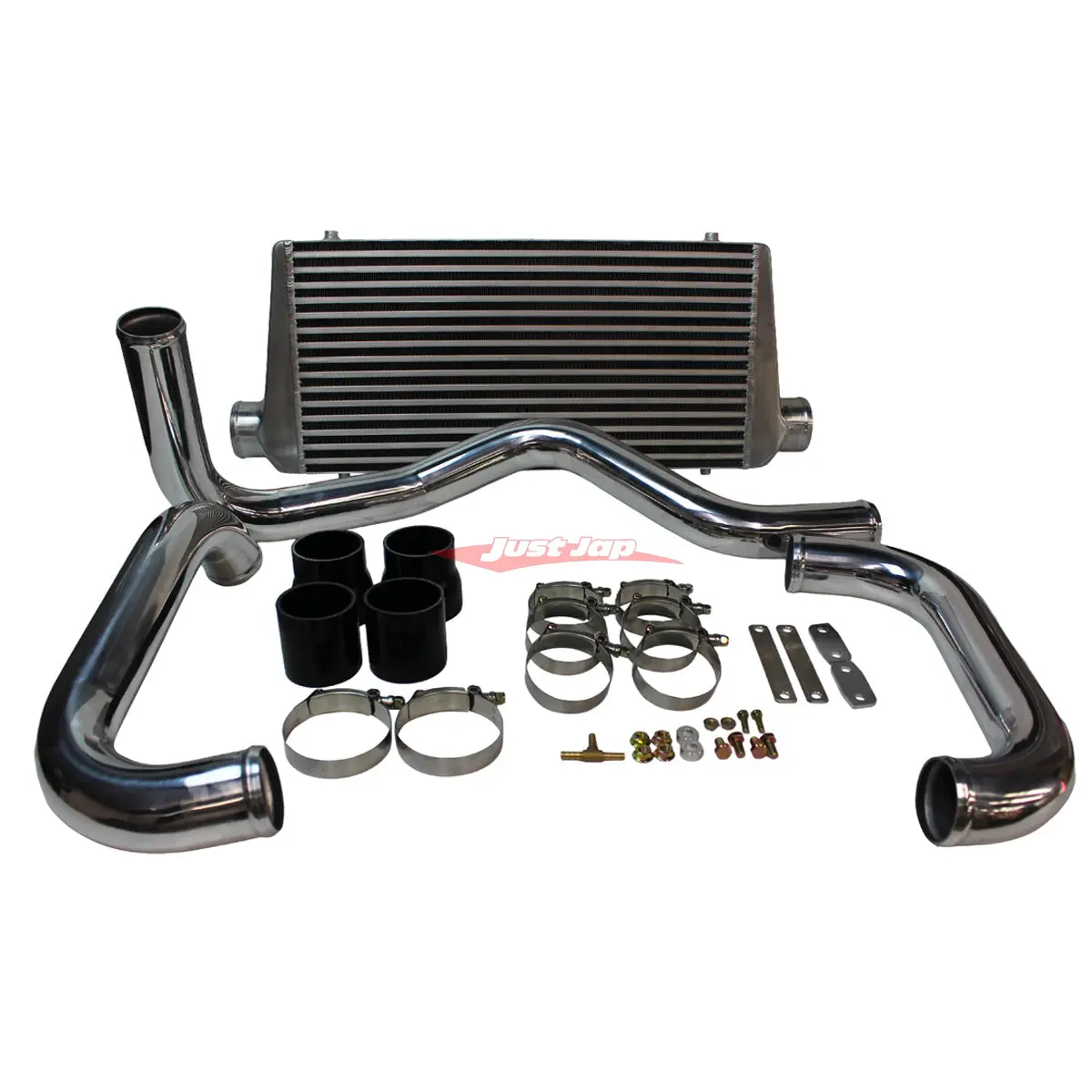 Cooling Pro Intercooler Kit (Polished Piping) Fits Nissan Skyline R32 Gts-T Rb20det 4
