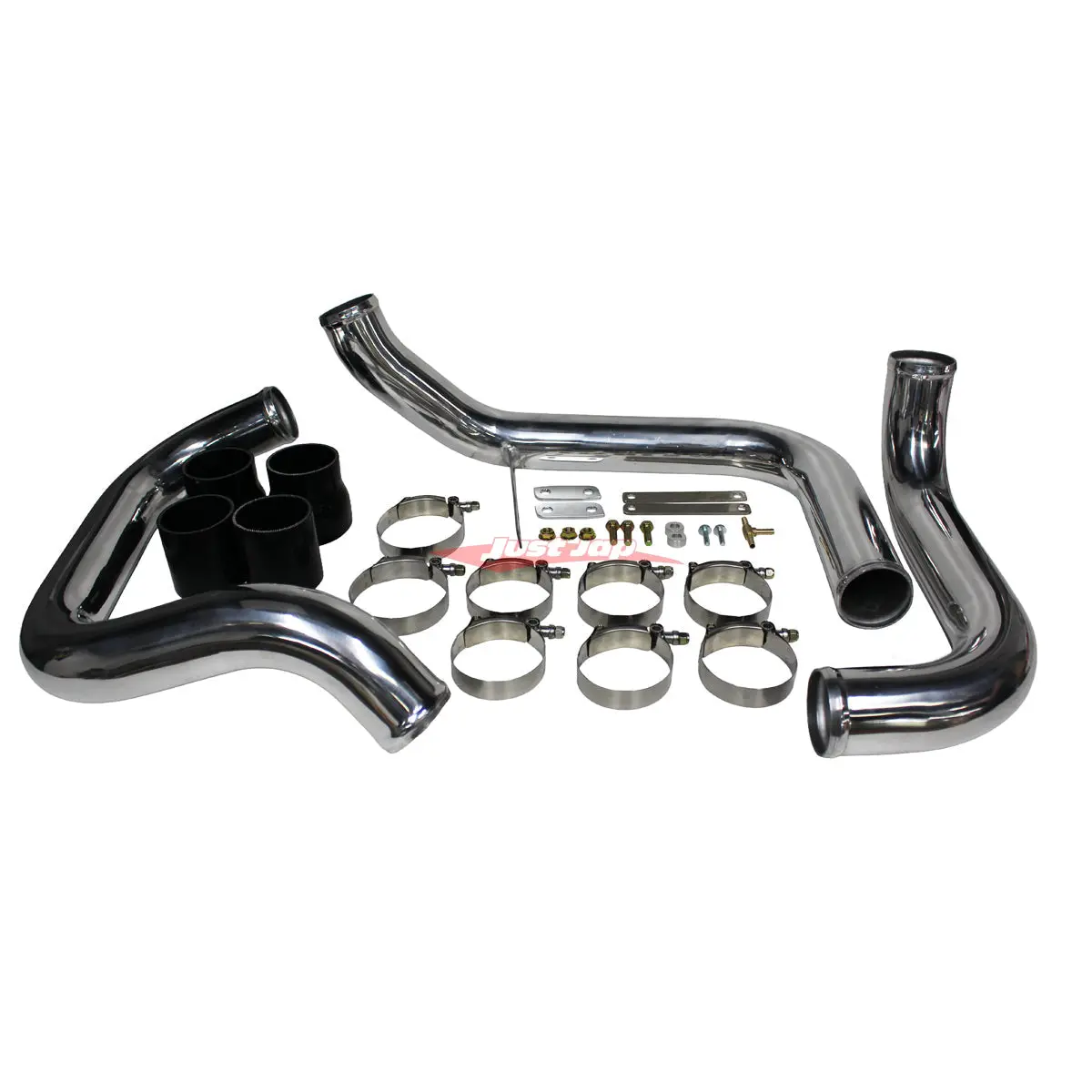Cooling Pro Intercooler Piping Kit Fits Nissan R33/R34 Skyline & C34 Stagea Rb25det (Black Silicone) 1