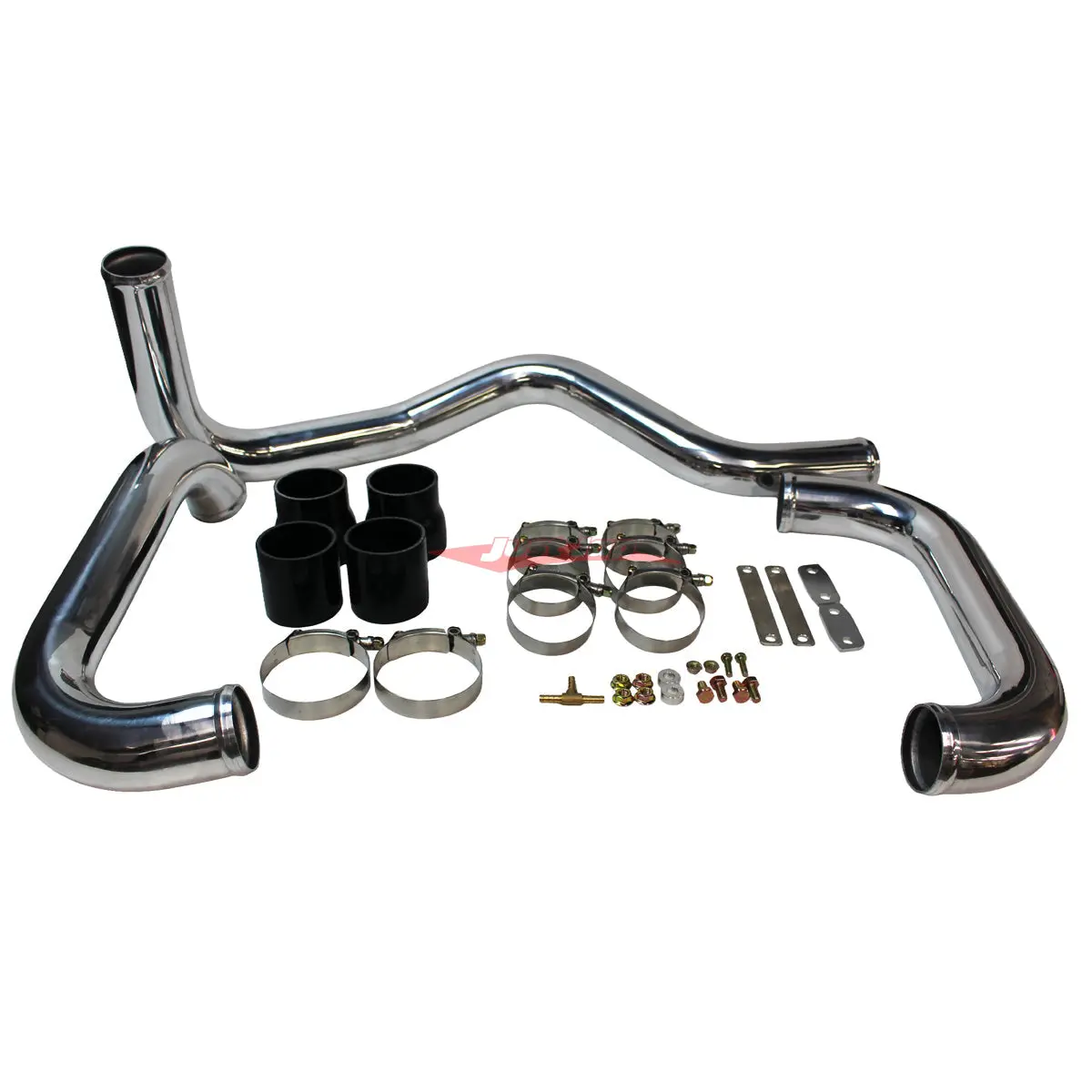 Cooling Pro Intercooler Piping Kit Fits Nissan Skyline R32 Gts-T Rb20det (Black Silicone) 1
