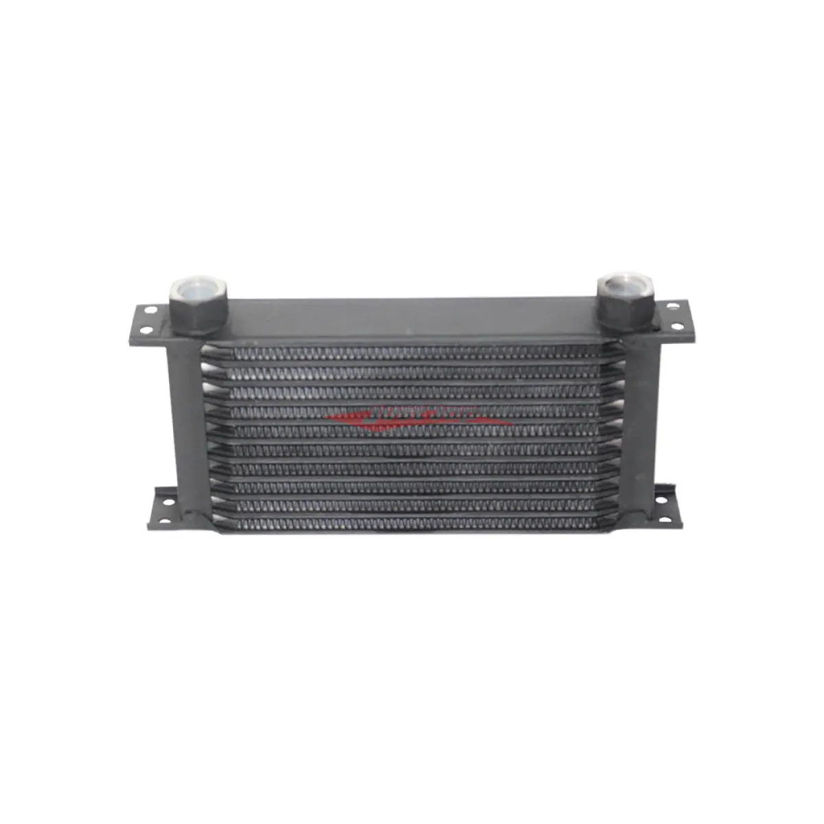 Cooling Pro Oil Cooler - 11 Row Light Weight Black -10 Female Outlet (285X80 Core Size) 1