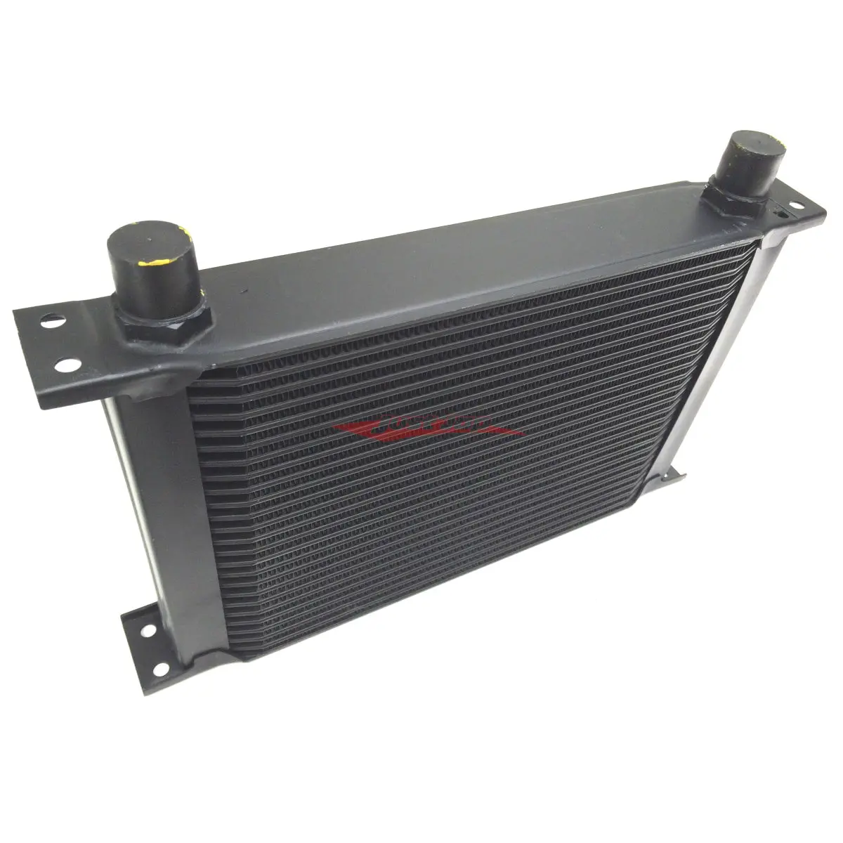 Cooling Pro Oil Cooler - 16 Row Heavy Weight Black -10 Outlets (290X130 Core Size) 1
