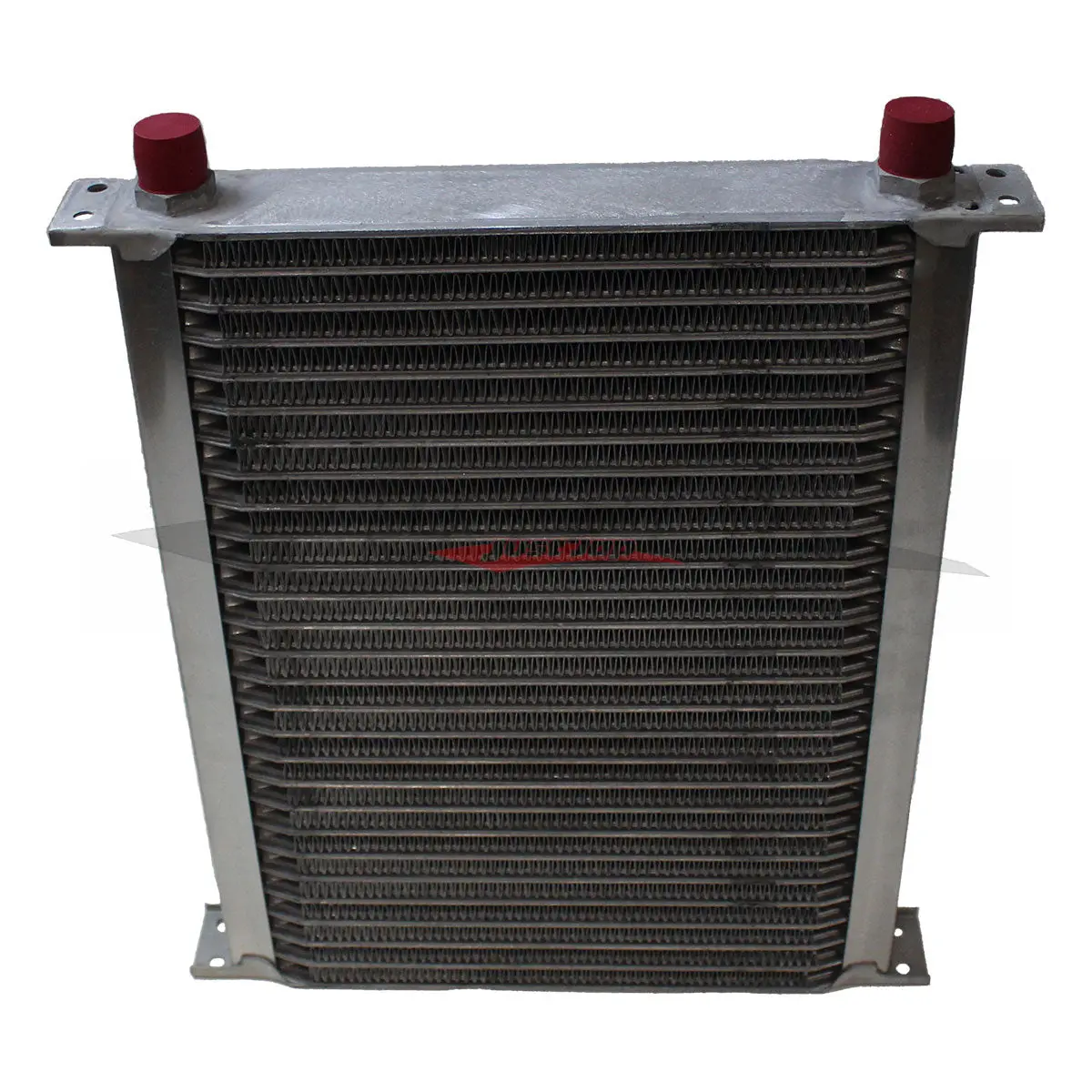 Cooling Pro Oil Cooler - 28 Row Light Weight Silver -10 Outlets (360X290 Core Size) 1