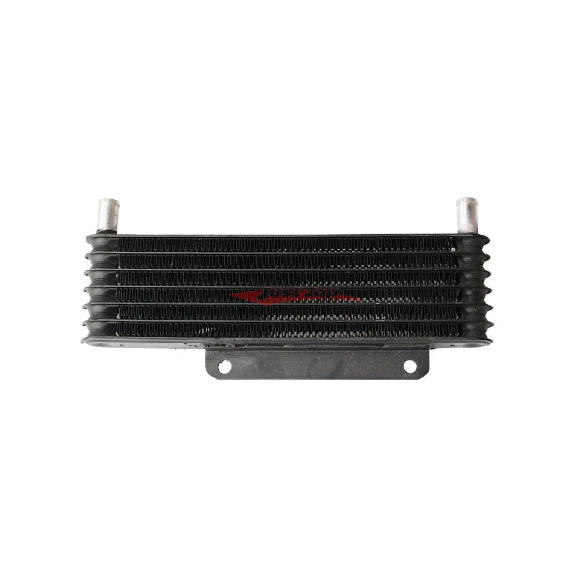 Cooling Pro Oil Cooler - 7 Row Black 15Mm Hose Tail Outlet (310X85 Core Size) 1