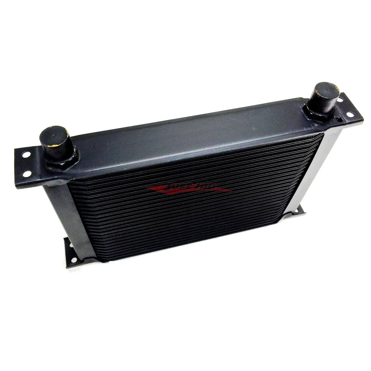 Cooling Pro Oil Cooler - 9 Row Heavy Weight Black -10 Outlets (285X50 Core Size) 1