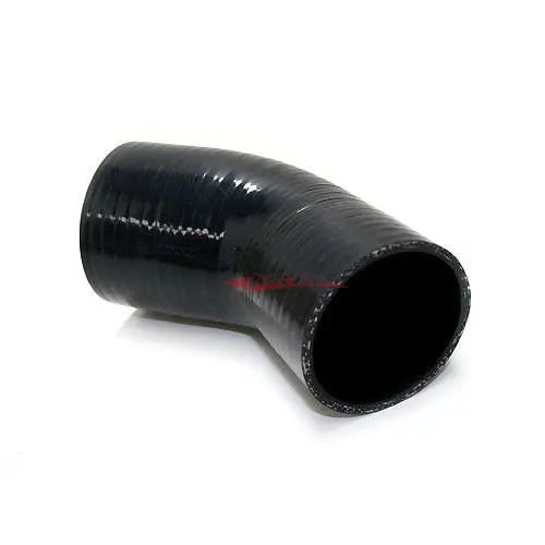 Cooling Pro Silicone 2.5 Inch / 63Mm To 3 Inch / 76Mm Stepped 45 Degree Bend Hose 1