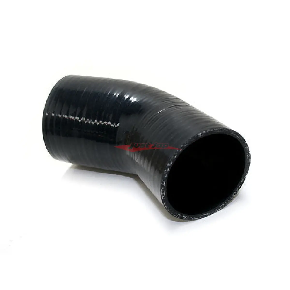Cooling Pro Silicone Black 2 Inch / 51Mm To 2.5 Inch / 63Mm Stepped 45 Degree Bend Elbow Hose 1