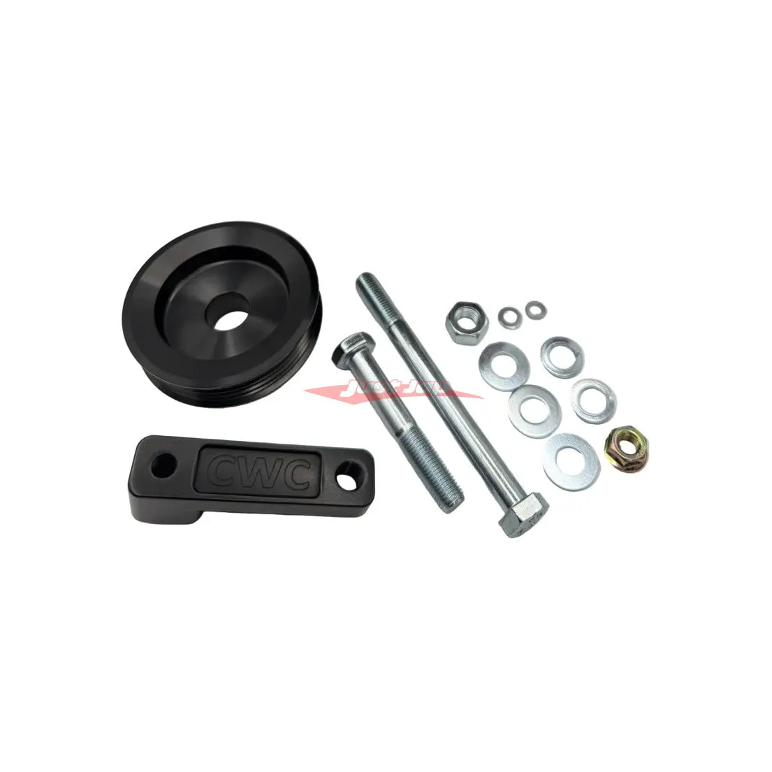 Cwc Ls1 Alternator Rb Twin Cam Billet Conversion Kit (Black) Fits Nissan Rb20/Rb25/Rb26 1